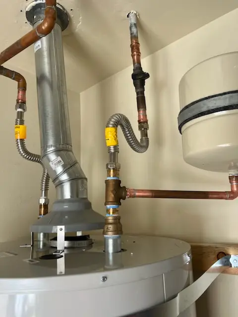 Water heater installation and plumbing repair in Marysville